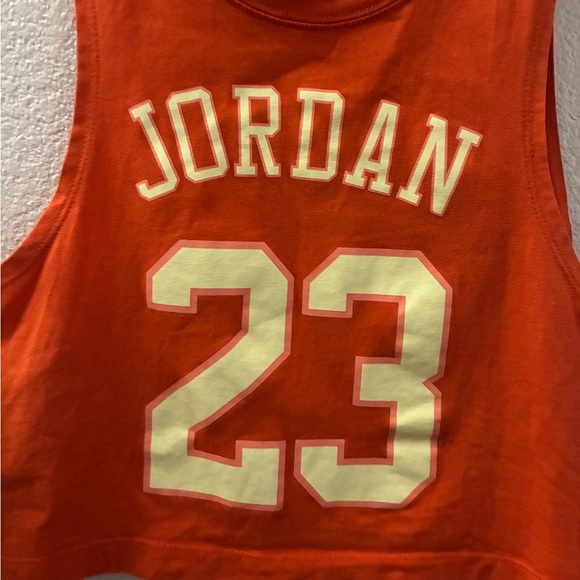 Jordan Women's Orange Crop Top XS - Picture 5 of 11